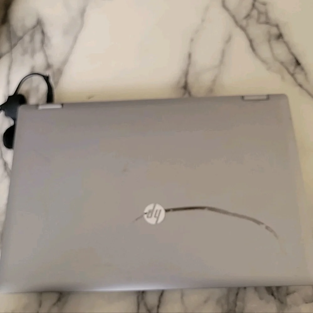 Hp Probook 6555b Laptop Window's 7 Pro. Powers On Hard Drive Wiped And Memory - Picture 4 of 8